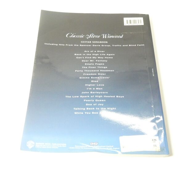 Classic Steve Winwood Guitar Songbook 2001 - Picture 2 of 8